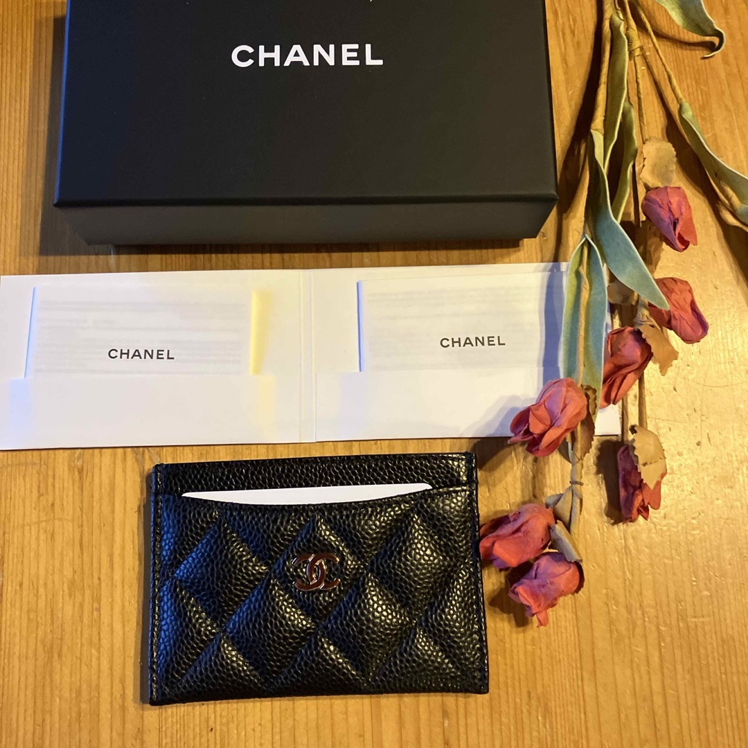 CHANEL - CHANEL🌹カードケース💖キャビアスキン💖ゴールドココ💖ミニ ...