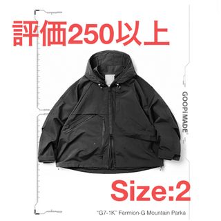 GOOPiMADE G7-1K Mountain Jacket black 2(マウンテンパーカー)