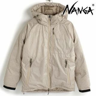 ナンガ(NANGA)の【新品】ナンガ(NANGA)　メンズ　M　ベージュ　オーロラダウンジャケット(ダウンジャケット)