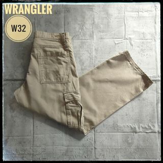 ラングラー(Wrangler)の【B87】ラングラー 00s~ USA古着 カーゴパンツ ワーク バギー レトロ(ワークパンツ/カーゴパンツ)