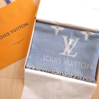 ヴィトン(LOUIS VUITTON) マフラー/ショール(レディース)（デニム）の 