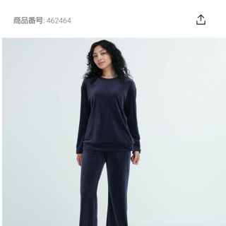 ユニクロ(UNIQLO)の2023年 ウルトラストレッチスムース 上のみ(ルームウェア)