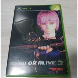 DEAD OR ALIVE3 XBOXソフト