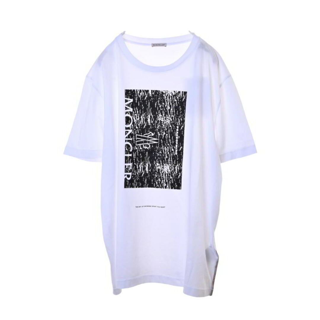 MONCLER(モンクレール)のMONCLER プリント クルーネック Tシャツ メンズのトップス(Tシャツ/カットソー(半袖/袖なし))の商品写真