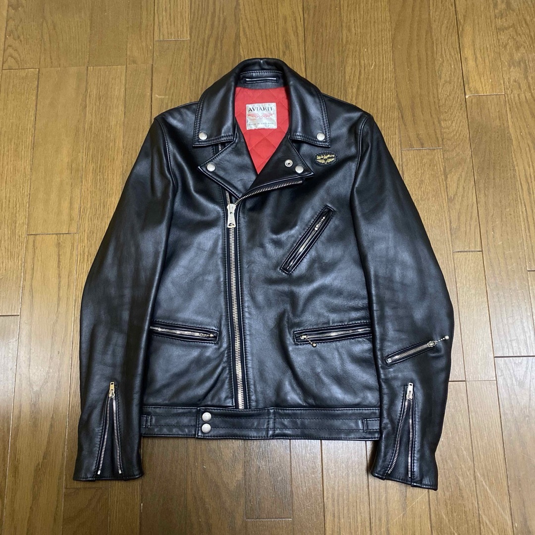 ルイスレザー schott vanson サイクロン ライトニング 36レザー