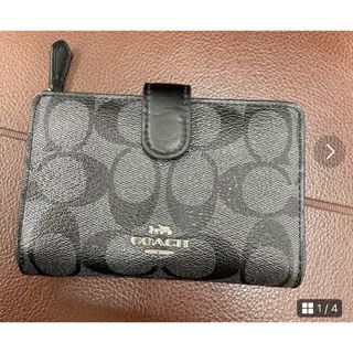 コーチ(COACH)のcoach折りたたみ財布(折り財布)