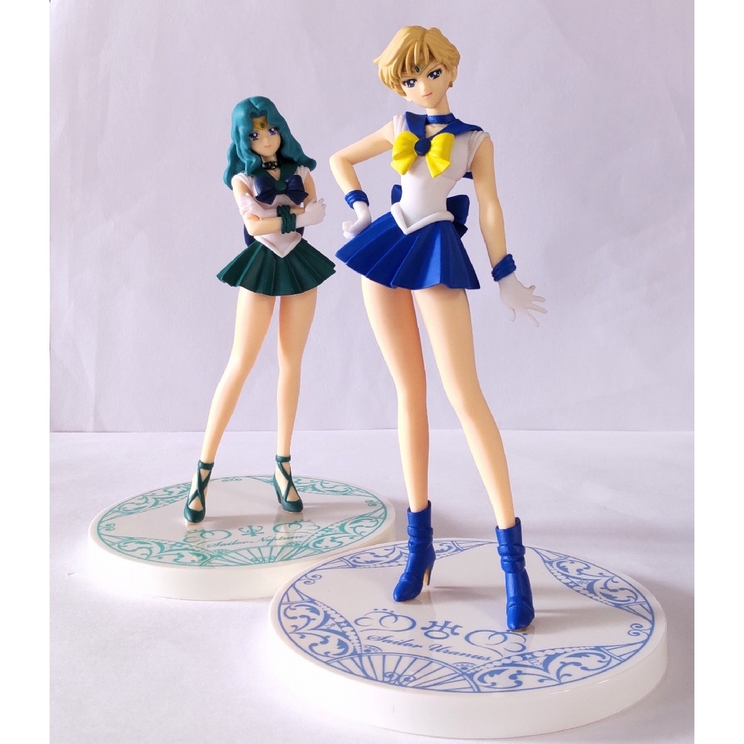セーラームーン フィギュア ウラヌス、ネプチューン - キャラクターグッズ セーラームーン フィギュア ウラヌス、ネプチューン - キャラクターグッズ
