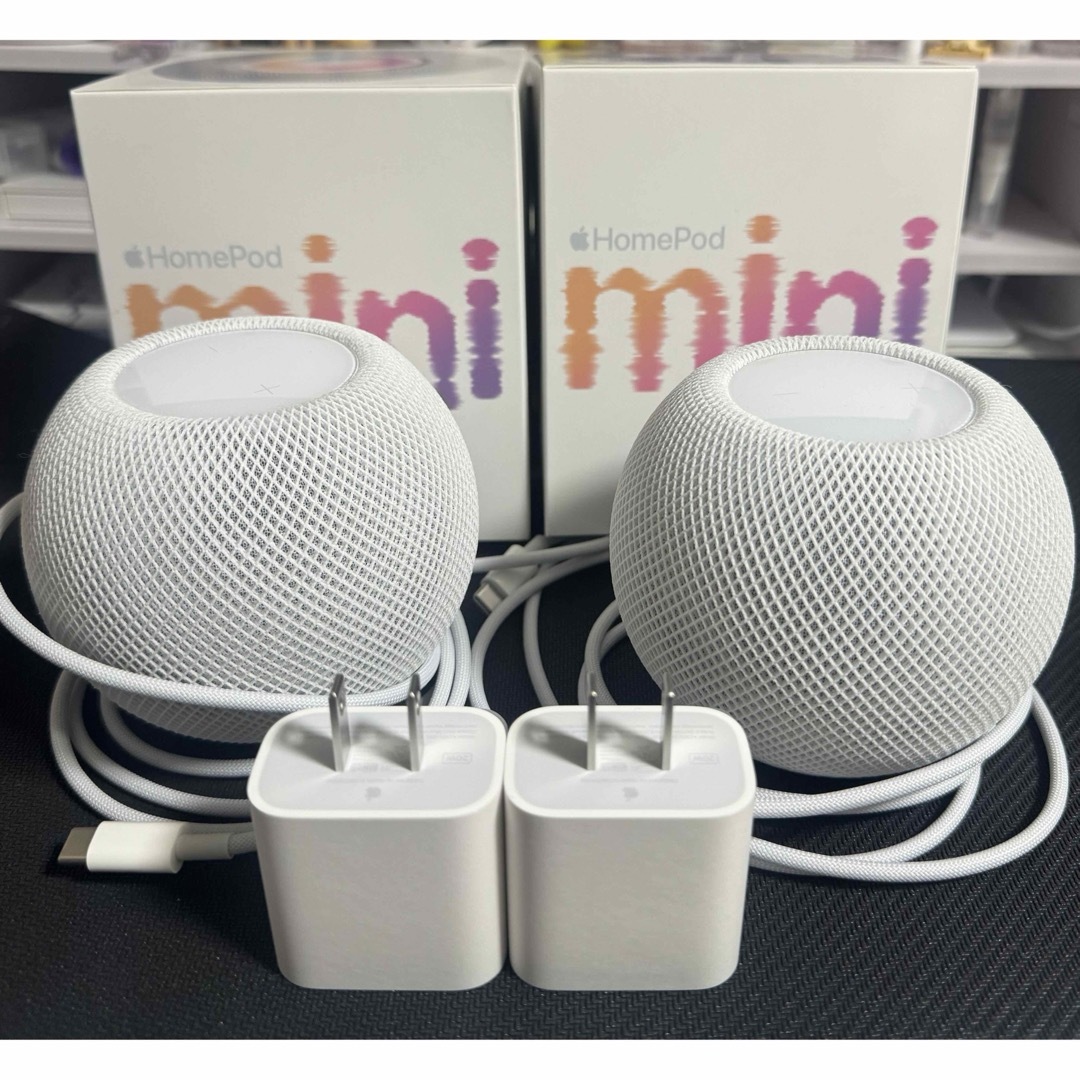 HomePod mini 2個セット - スピーカー・ウーファー HomePod mini 2個セット - スピーカー・ウーファー