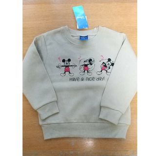 ディズニー(Disney)のミッキーマウス トレーナー １１０cm(Tシャツ/カットソー)