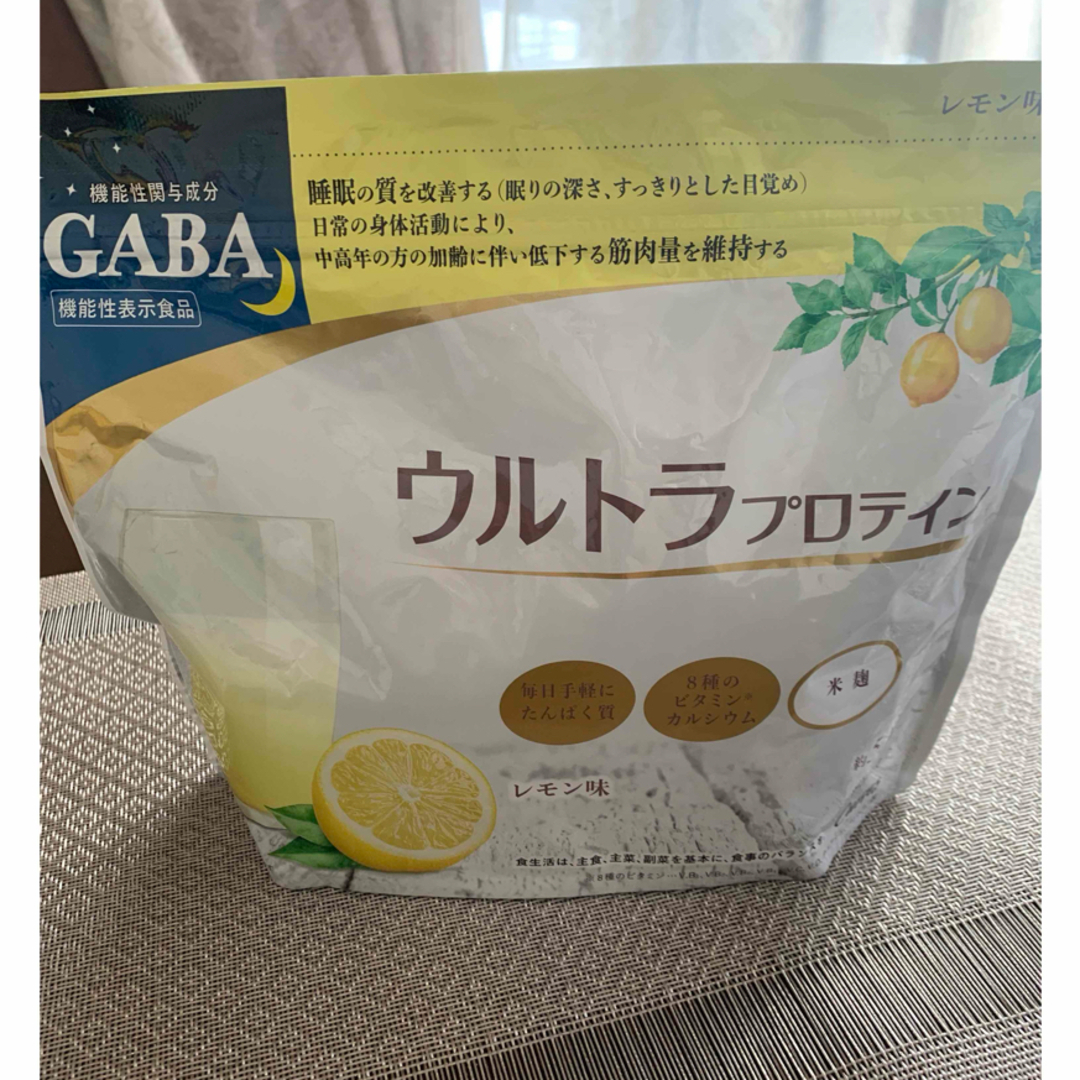 新品未使用 カーブスプロテイン GABA ウルトラプロテイン レモン味 の