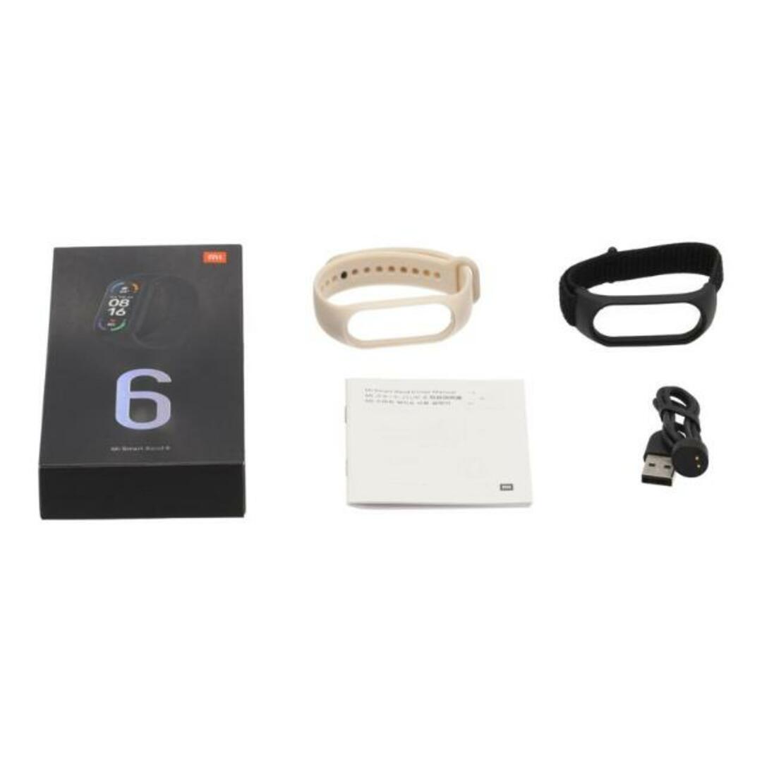 <br>Xiaomi  シャオミ/スマートウォッチ/Mi Smart Band 6 /BHR5033JP/33386/20322470/パソコン関連/Bランク/77【中古】 スマホ/家電/カメラのスマートフォン/携帯電話(その他)の商品写真