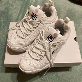 フィラ(FILA)のFILA  厚底スニーカー　23.5㎝(スニーカー)