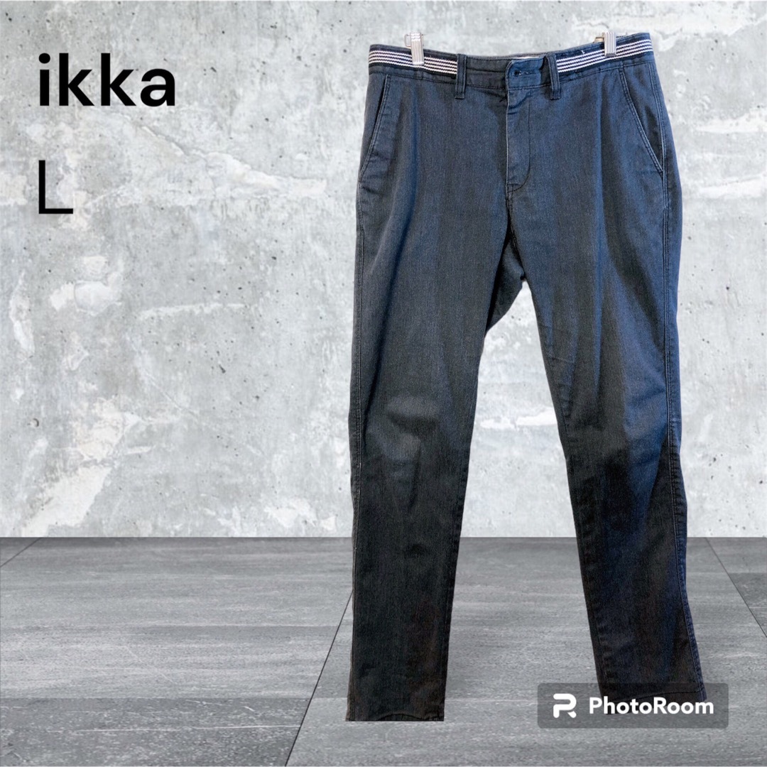 ikka デニム調 パンツ メンズのパンツ(チノパン)の商品写真