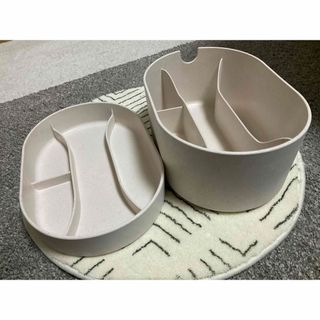 イケア(IKEA)のIKEA サクスボルガ　SAXBORGA 収納ボックス(メイクボックス)