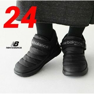 ラス１❤【新品未使用】ニューバランス SUFMMOCB MOC MID 24cmアッパー素材人工皮革合成繊維