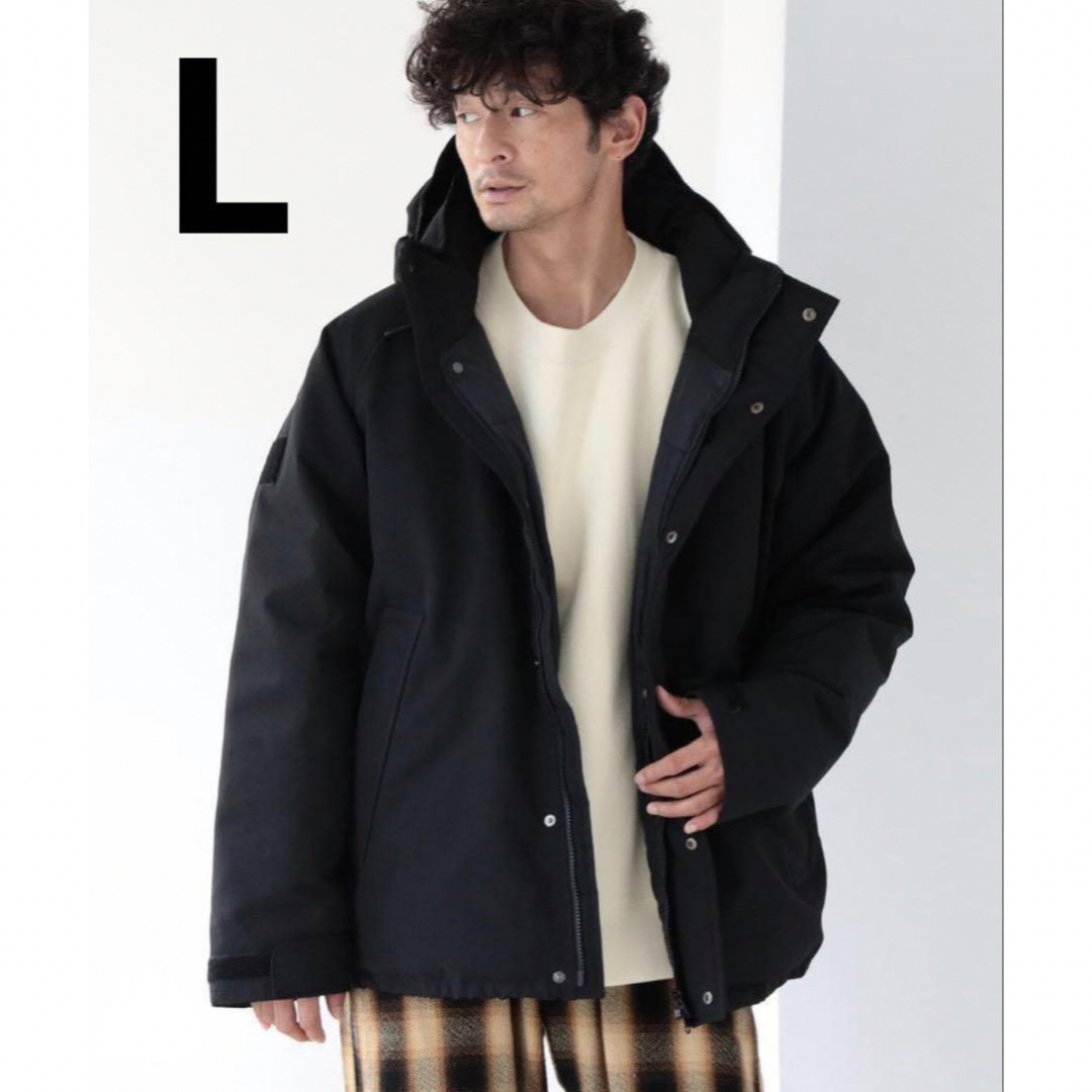 ブラックサイズ新品未使用　DANTON　Down Blouson　ブラック　L