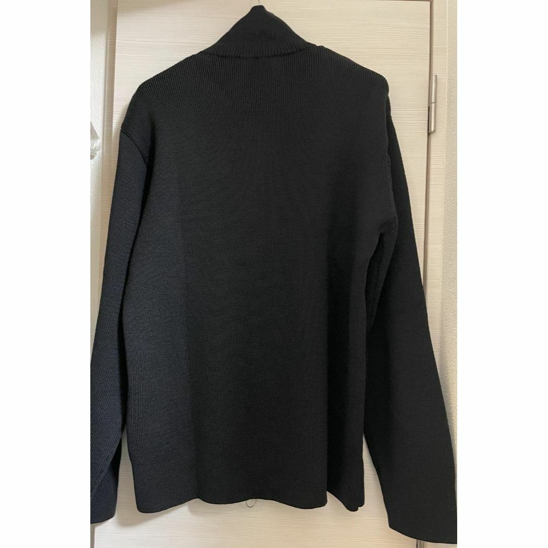 Maison Martin Margiela(マルタンマルジェラ)の新品 OUR LEGACY FUNICHAN SWEATER ZIP 黒 メンズのトップス(カーディガン)の商品写真