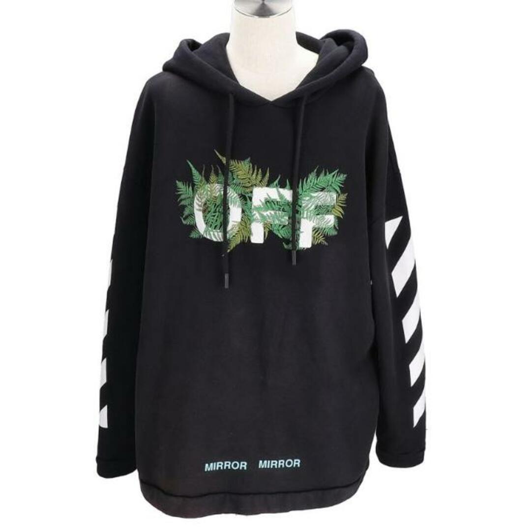 <br>OFF-WHITE オフホワイト/メンズパーカー ストリート/ブラック/M/メンズインナー/ABランク/37トップス