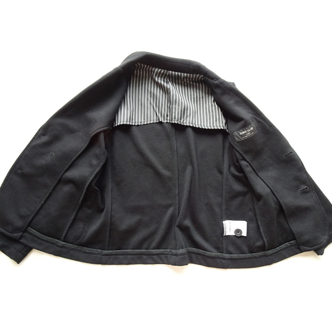 COMME CA ISM(コムサイズム)のCOMME CA ISM★コムサイズム★ジャケット★黒★ストレッチ★120 キッズ/ベビー/マタニティのキッズ服男の子用(90cm~)(ジャケット/上着)の商品写真