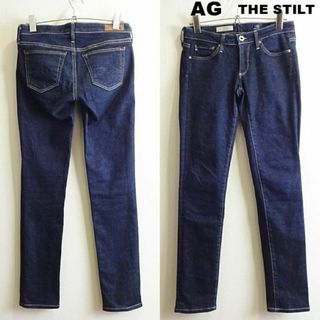 エージー(AG)のAG　THE STILT　W68cm　シガレットレッグデニム　強ストレッチ　濃紺(デニム/ジーンズ)