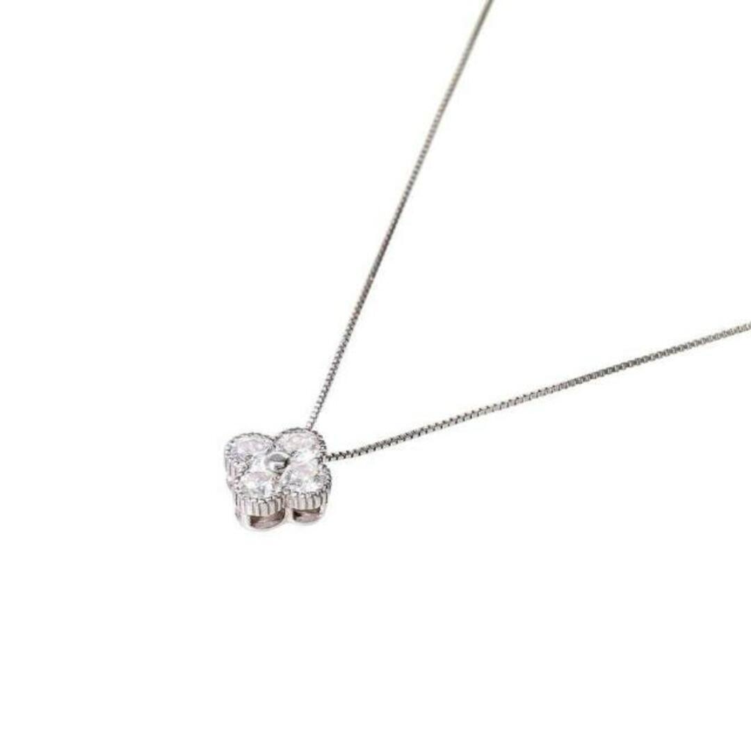 <br>K18WGダイヤネックレス0.27ct/ネックレス/ABランク/94縦25ｍｍ横25ｍｍ重量