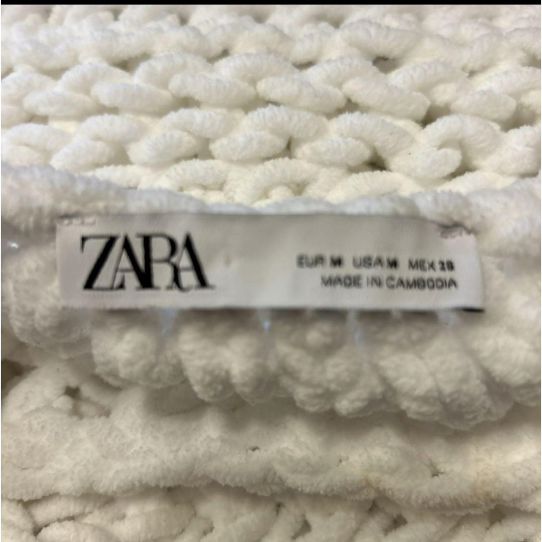 ZARA(ザラ)の❤︎未使用❤︎ ZARA網ニット レディースのトップス(ニット/セーター)の商品写真