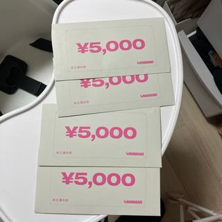 まんだらけ　株主優待　二万円分(ショッピング)