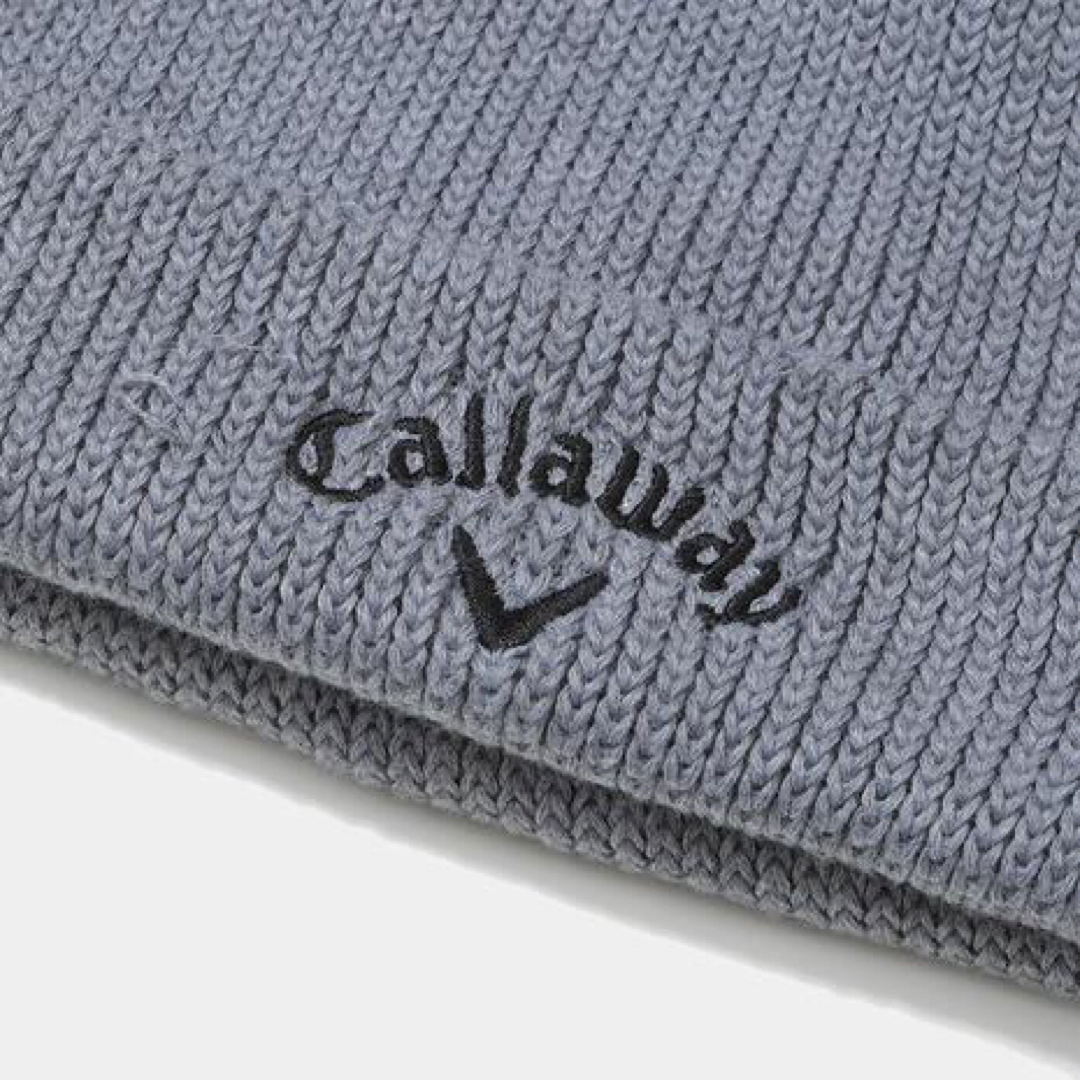 Callaway(キャロウェイ)のキャロウェイ ゴルフ ニット帽 TOUR BEANIE  22 JM  グレー メンズの帽子(ニット帽/ビーニー)の商品写真