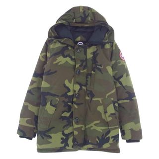 カナダグース(CANADA GOOSE)のCANADA GOOSE カナダグース ダウンジャケット 3438JM R JASPER PARKA ジャスパーパーカ カモフラ ダウンジャケット マルチカラー系 S【中古】(その他)