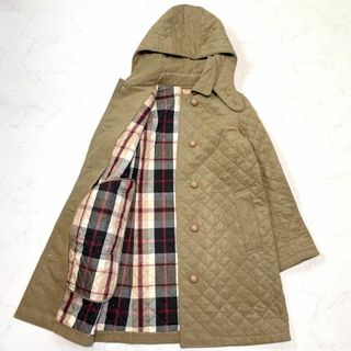 マッキントッシュ(MACKINTOSH)のマッキントッシュロンドン 2wayキルティングコート 裏地チェック柄 40L(ロングコート)