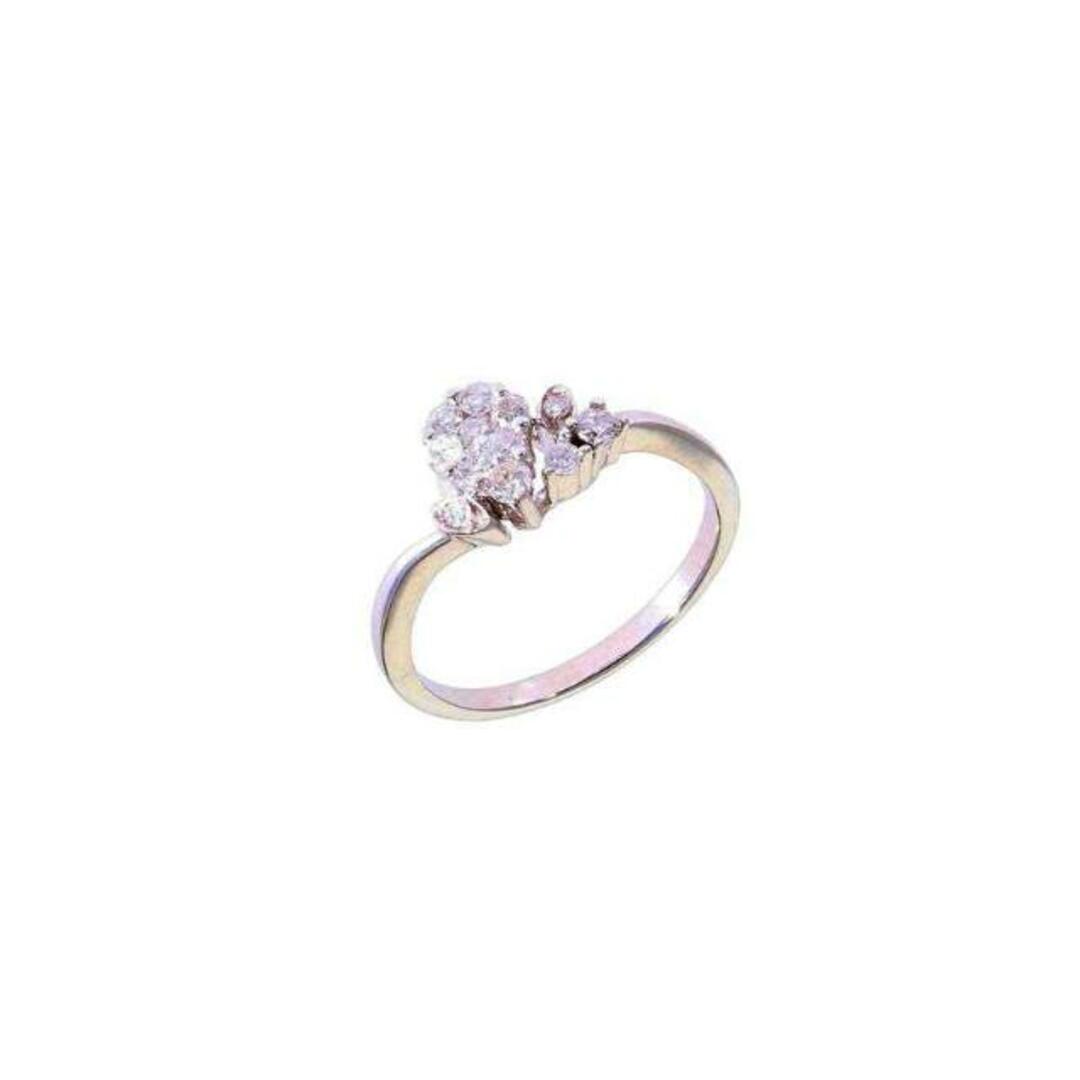 レディース<br>K18WGダイヤリング0.33ct/#12/リング/Aランク/88