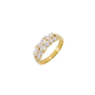 レディース<br>K18WGダイヤリング0.33ct/#12/リング/Aランク/88