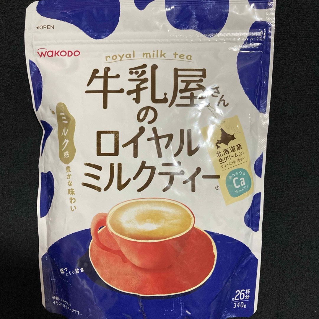 和光堂(ワコウドウ)のWAKODO 牛乳屋さんのロイヤルミルクティー 340g（約26杯分）×4袋 食品/飲料/酒の飲料(その他)の商品写真