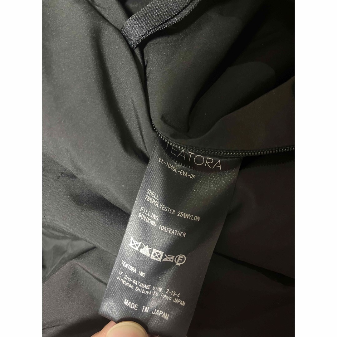 TEATORA(テアトラ)の美品 激レア TEATORA  SOUVENIR HUNTER eva dp メンズのジャケット/アウター(ダウンジャケット)の商品写真