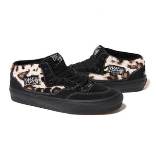 シュプリーム(Supreme)のステッカー付 Supreme × Vans Leopard Half Cab(スニーカー)