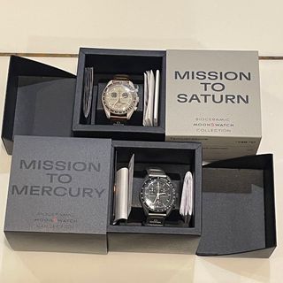 スウォッチ(swatch)の新品未使用☆MoonSwatch☆SATURN &MERCURY2本セット(腕時計(アナログ))