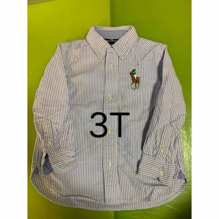 ポロラルフローレン(POLO RALPH LAUREN)のラルフローレン　ビッグポニーシャツ　3T(ブラウス)