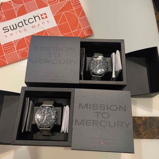 スウォッチ(swatch)の新品未使用☆MoonSwatch☆MERCURY2本セット(腕時計(アナログ))