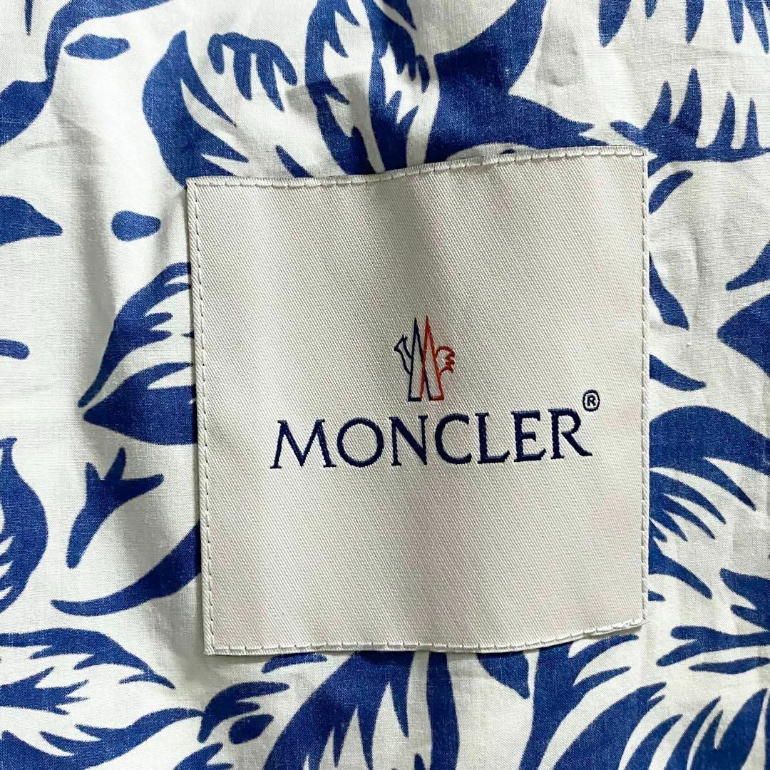 MONCLER(モンクレール)の❤️MONCLER❤️EBIZO パーカー シャツ ブルー メンズのトップス(パーカー)の商品写真