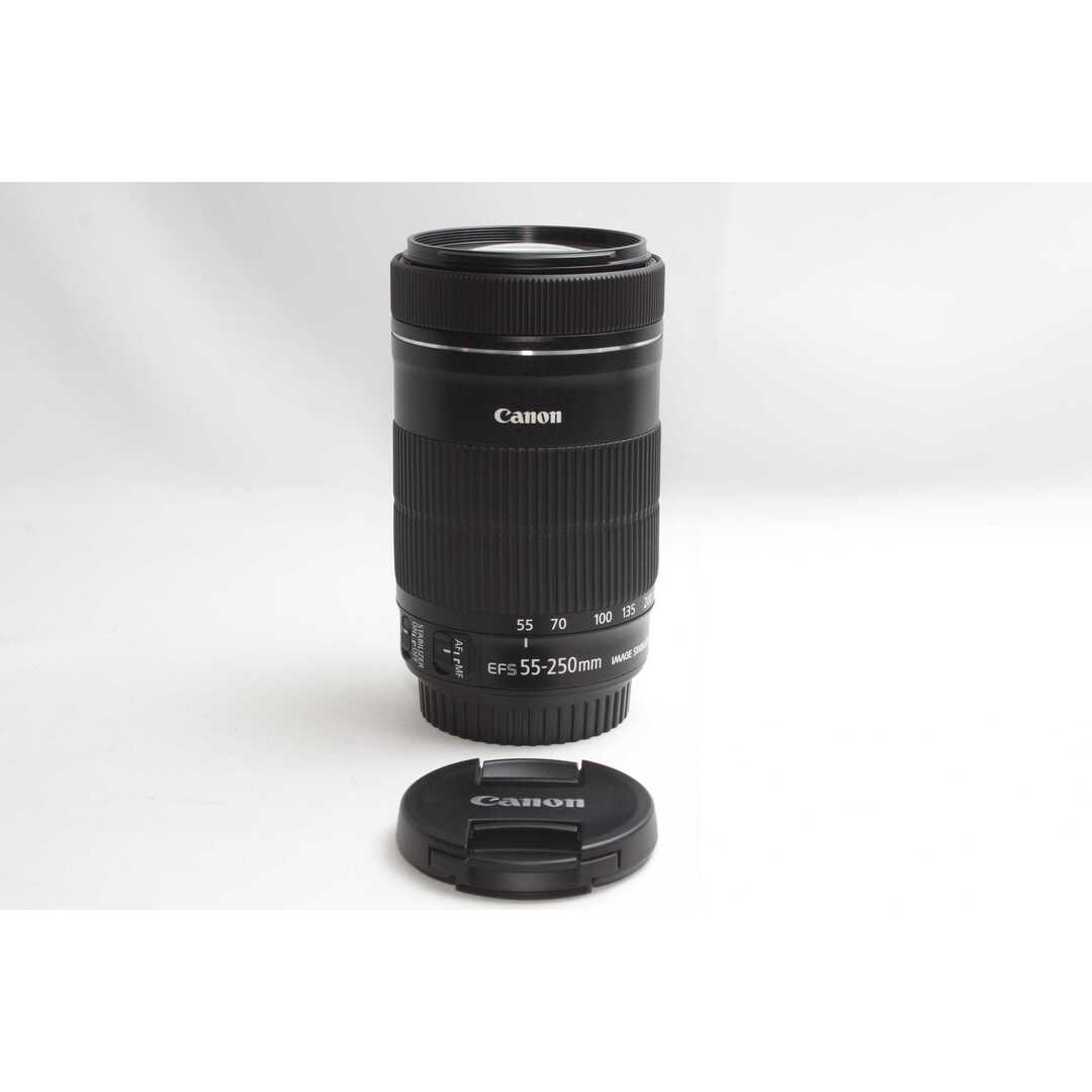Canon(キヤノン)の❤️超静音望遠レンズ❤️Canon EF-S 55-250mm IS STM スマホ/家電/カメラのカメラ(レンズ(ズーム))の商品写真