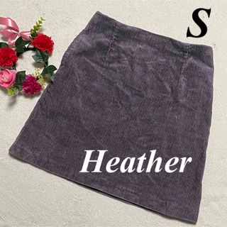 ヘザー(heather)の大特価セール中　ヘザー　Heather ♡ミニスカート　紫系　S 即発送(ミニスカート)