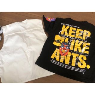 HIPHOP ダンス 半袖 Tシャツ ベスト ブラック 150(Tシャツ/カットソー)