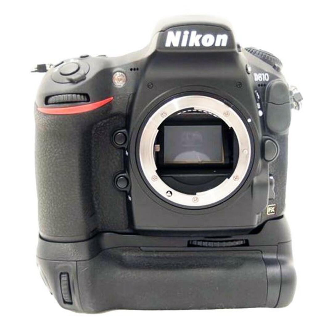 デジタル一眼<br>Nikon ニコン/デジタル一眼レフカメラ ボディ/D810/MB-D12/2044481/Aランク/69