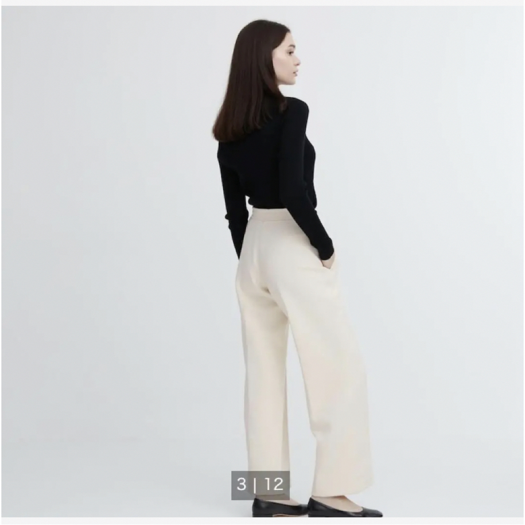 UNIQLO(ユニクロ)の【新品】ドライスウェット　トラックパンツ レディースのパンツ(カジュアルパンツ)の商品写真