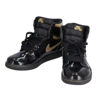 <br>NIKE ナイキ/AIR JORDAN 1 RETRO HIGH OG/27.5cm/ブラック×メタリックゴールド/555088-032/27.5/メンズスシューズ/Bランク/01【中古】(スニーカー)