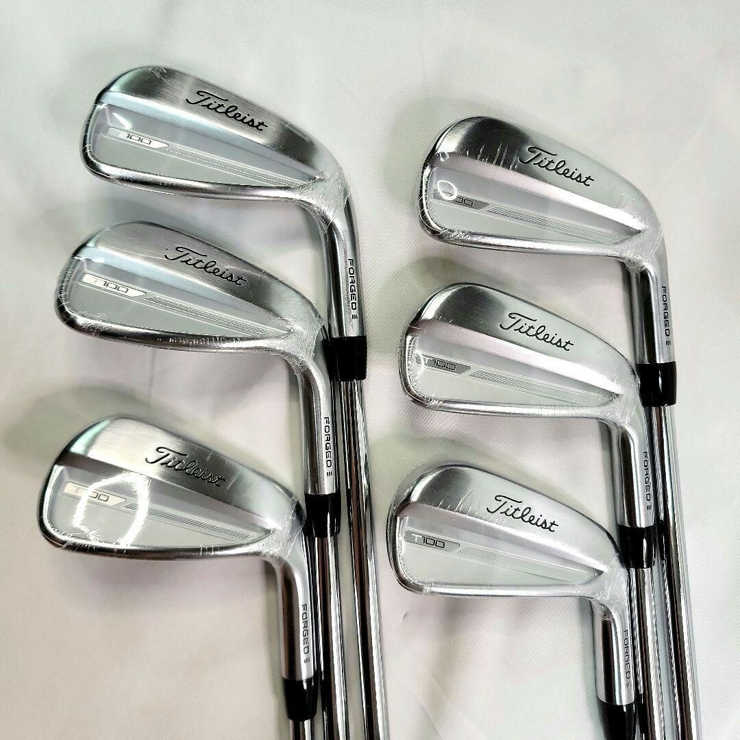 最新!タイトリスト2023年 T100アイアン 6本SET DG S200 最新!タイトリスト2023年 T100アイアン 6本SET DG S200