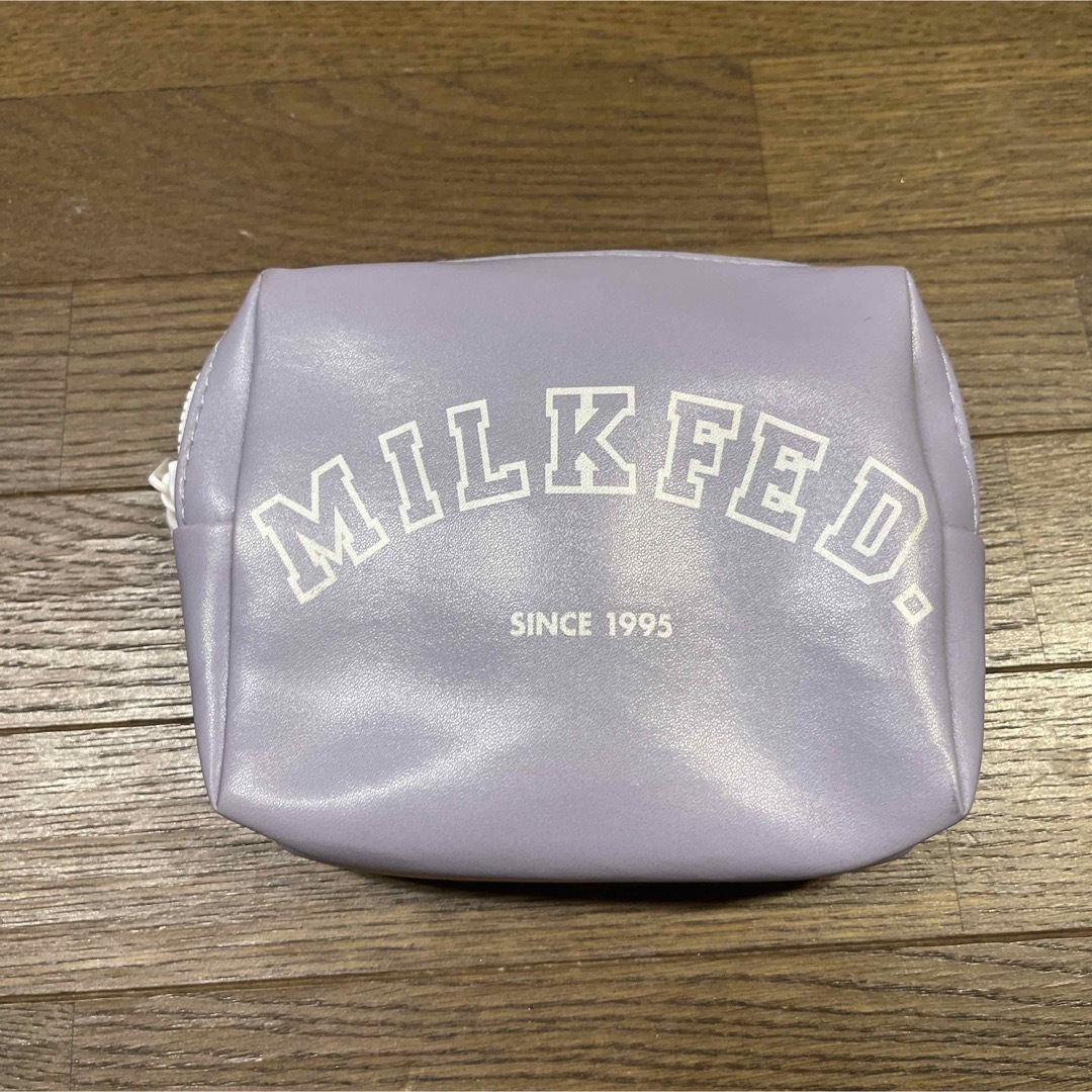 MILKFED.(ミルクフェド)の【milkfed.】ミルクフェドバイカラーポーチ レディースのファッション小物(ポーチ)の商品写真