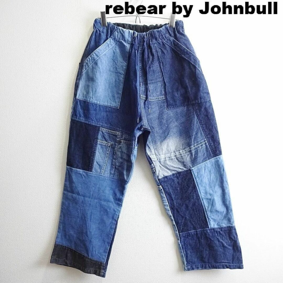 JOHNBULL - rebear by Johnbull パッチワークデニム 【S