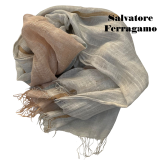 Salvatore Ferragamo - 1979超美品 サルヴァトーレフェラガモ ショール 