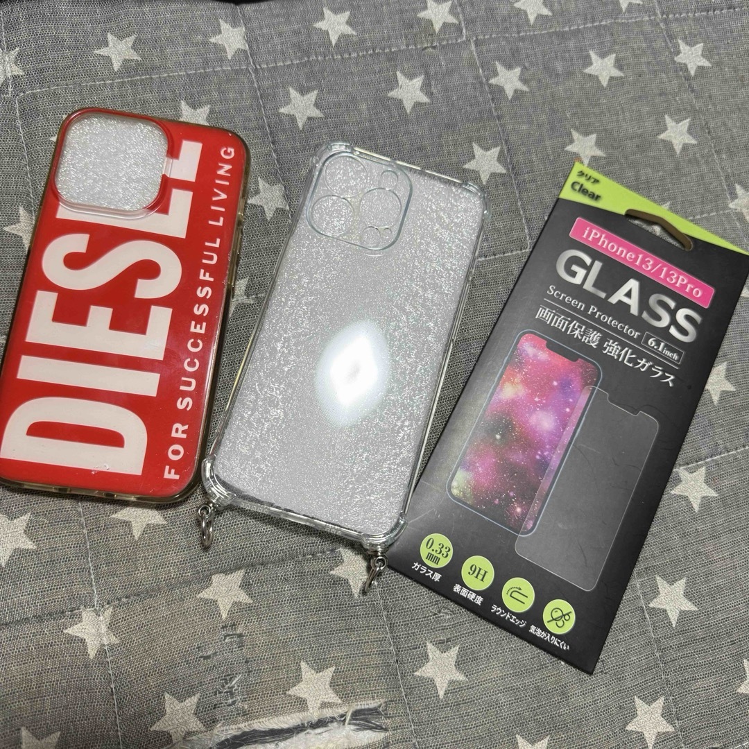 DIESEL(ディーゼル)のDIESEL ★ iPhone13pro ケース ※ オマケ付き スマホ/家電/カメラのスマホアクセサリー(iPhoneケース)の商品写真